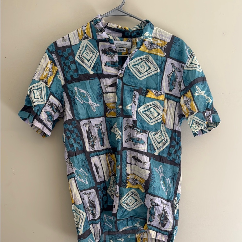 Urban Outfitters Multicolor Pattern Men's Shirt